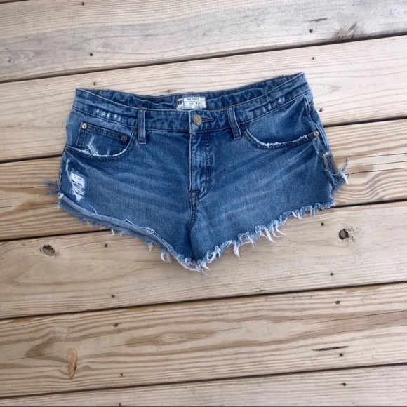 Free People Pants - Free People Denim Shorts